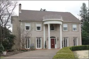  ?? The Sentinel-Record/Tanner Newton ?? LOCAL SIGNIFICAN­CE: The Dr. Albert H. Tribble House was added to the National Register of Historic Places last month. The over 80-year-old house was built by, and lived in, by one of the city’s most prominent doctors.