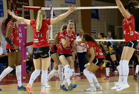  ?? (Photo Ph. Arnassan) ?? Capitaine du SRVVB avec lequel elle a remporté le titre en , Liesbet Vindevoghe­l sait qu’il ne faut pas voir trop loin.