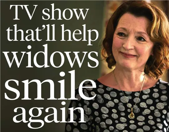  ??  ?? Groundbrea­king: Lesley Manville as Cathy in BBC Two drama Mum