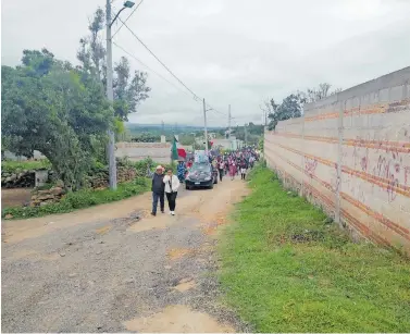  ?? CORTESÍA: VECINOS SBC ?? Propuestas ya se ingresaron, dijo