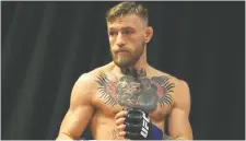  ??  ?? Conor McGregor