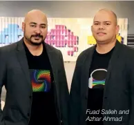  ??  ?? Fuad Salleh and Azhar Ahmad
