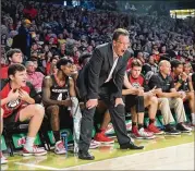  ?? HYOSUB SHIN / HSHIN@AJC.COM ?? Georgia coach Tom Crean has mostly remained upbeat during his trying first season. The Bulldogs open the SEC Tournament against Missouri today in Nashville, Tenn.