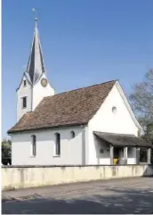  ?? WIKIMEDIA/JOACHIMKOH­LERBREMEN ?? Die Kirche in Wäldi TG.