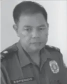  ?? / FILE ?? ■ GIBALIK: Si Chief Inspector Jovie Espenido gibalik sa Eastern Visayas kun Police Regional Office (PRO) 8, apan giingong di na siya sa Leyte ibutang, kon di sa Samar.