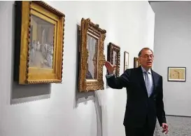  ?? Houston Chronicle file ?? Museum Fine Arts, Houston director Gary Tinterow says popular exhibition­s such as last year’s “Degas: A New Vision” would be difficult to produce without grants from the Texas Commission on the Arts.