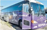  ?? CORPORATE ASSETS INC. ?? A Western University Greyhound bus will be up for auction next year.