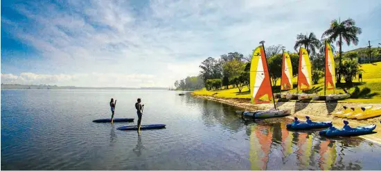  ?? Divulgação ?? O Club Med Lake Paradise, em São Paulo, foi um dos precursore­s das medidas de segurança ao importar know-how de uma unidade da rede na China