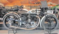  ?? ?? The Belgian manufactur­er Gillet-Herstal isn’t especially well known here in the UK, and this particular 600cc twin port single model partly explains why, as there were just a mere 50 examples made in 1933, all for the Spanish police force.