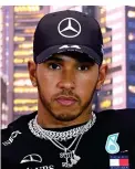  ?? GETTY ?? Head-scratch: Hamilton is upset with F1 chiefs