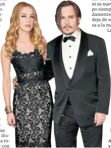  ?? // D.R. ?? Amber Heard y Johnny Deep