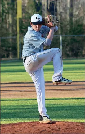  ??  ?? LaFayette Middle School pitcher Davis Richardson threw five shutout innings in the Ramblers’ 1-0, eight-inning victory at Lakeview last week. (File photo by Keith Deal)
CSAS 14, Oakwood Christian girls 10 LaFayette girls 2, Ringgold 1 Ringgold boys 2,...