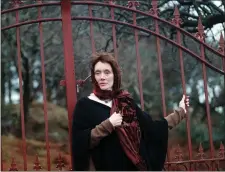  ?? Photo by Don MacMonagle ?? Annie Murphy, former lover of Bishop Eamonn Casey, pictured at the gates of Red Cliff House, Inch, in 1999.