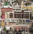  ?? Foto: Giancarlo Cattaneo/Keystone, dpa ?? Das Badrutt’s Palace Hotel in St. Moritz.