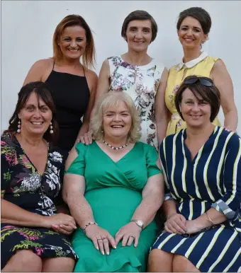  ??  ?? Anne Maria pictured with Marie Hassett, Maureen Finn, Claire Haughton, Margaret Mullane, and Lorraine Hudner.