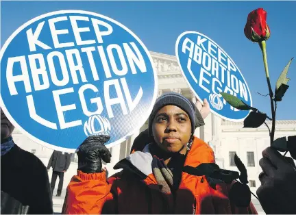  ?? G E T T Y I MAG E S F I L E S ?? A new campaign to normalize abortion in the United States comes as the abortion- rights movement is struggling politicall­y. Since 2010, states have enacted more than 200 laws restrictin­g the procedure and dozens of clinics have closed their doors.