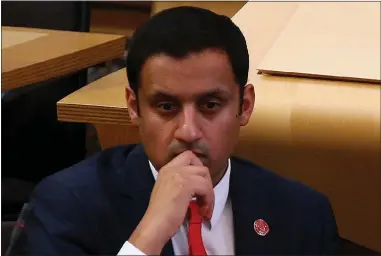  ??  ?? Labour MSP Anas Sarwar chaired the Holyrood group that helped produce the guide