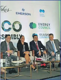  ??  ?? La Mexico Energy Assembly es el espacio donde más de 378 altos ejecutivos e inversioni­stas de energía se reunieron en la Ciudad de México