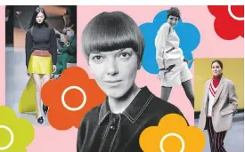  ?? ?? Game changer … Mary Quant. Illustrati­on: Guardian Design