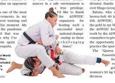  ?? Twitter photo ?? The 12th Abu Dhabi World Profession­al Jiu-Jitsu Championsh­ip concluded on Friday with more success for Brazil’s male and female fighters.