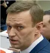  ??  ?? Alexei Navalny says Vladimir Putin is scared of him as a presidenti­al candidate.