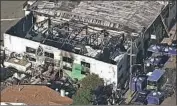  ?? KGO-TV ?? THIRTY-SIX people died in December 2016 when the Ghost Ship warehouse in Oakland erupted in f lames.