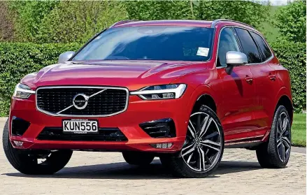  ?? PHOTOS: DAVID LINKLATER/STUFF ?? The new XC60 SUV is based on the same Scalable Product Architectu­re (SPA) as the XC90.