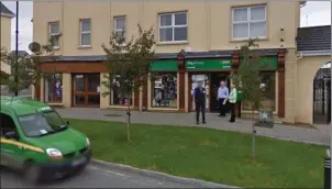  ??  ?? The post office in Grenagh was the scene of an attempted robbery on Monday morning.