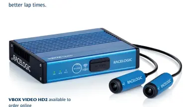  ??  ?? VBOX VIDEO HD2 available to order online