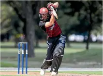  ?? KAI SCHWOERER/ GETTY IMAGES ?? Canterbury opener Chad Bowes is sidelined with his third concussion within the past 18 months.