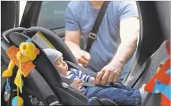  ?? Dreamstime/Dreamstime/TNS/Tribune Content ?? Check your car seat limits for safety. Children grow so fast and they can easily outgrow car seats faster than parents realize.