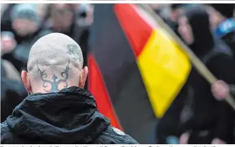  ??  ?? Experten beobachten in Hessen eine Neonazi-Szene, die nicht groß, aber sehr gut strukturie­rt ist