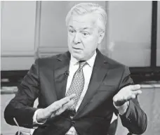  ?? RICHARD DREW, AP ?? Wells Fargo’s John Stumpf received $155M in “performanc­e” pay from 2012-2015 even as the bank was fined for misconduct.