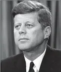  ?? ?? SHOCK: President Kennedy