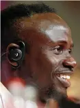  ?? JOHANNES SIMON / GETTY IMAGES ?? Sadio Mané freut sich auf den FC Bayern.
Christian Kunz