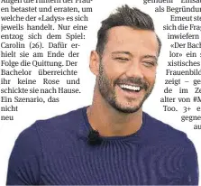  ?? 3+ ?? Bachelor Clive (26) sucht tastend nach der grossen TV-Liebe.