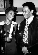  ??  ?? Cicely Tyson and Arthur Mitchell in 1973. Photograph: Ron Galella/WireImage