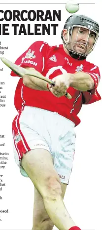  ??  ?? Leeside legend Brian Corcoran won All Stars at corner-back, centre-back and also at full-forward
