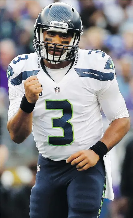  ?? — AP FILES ?? Seahawks quarterbac­k Russell Wilson has proven to be one of general manager John Schneider’s most astute draft picks. Wilson was taken in the third round, 75th overall, in 2012.