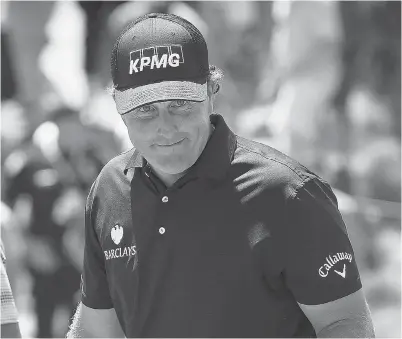  ?? LENNY IGNELZI / THE ASSOCIATED PRESS ?? Phil Mickelson is in the midst of an overhaul of his game as he enters the U.S. Open this week at Chambers Bay.