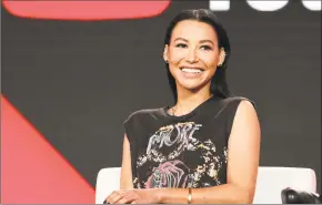  ?? Willy Sanjuan / Associated Press ?? The search to find “Glee" TV show star Naya Rivera in a Southern California lake ended Saturday without any results, authoritie­s said. The search of Lake Piru resumed Sunday morning.