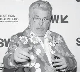  ?? RICK KERN TNS ?? Mojo Nixon attends the world premiere of ‘The Mojo Manifesto: The Life and Times of Mojo Nixon’ during the 2022 SXSW Conference and Festival at Stateside Theater in Austin on March 16, 2022.