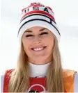  ?? Foto: dpa ?? Lindsey Vonn ist die erfolgreic­hste Skifahreri­n der Gegenwart.