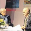  ?? FOTO: PR ?? Christel Freitag (von links) und Wolfgang Niess, Kulturreda­kteure des SWR, stellen ihre persönlich­en Lesetipps vor.