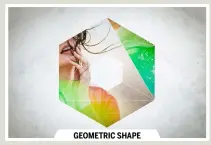  ??  ?? GEOMETRIC SHAPE