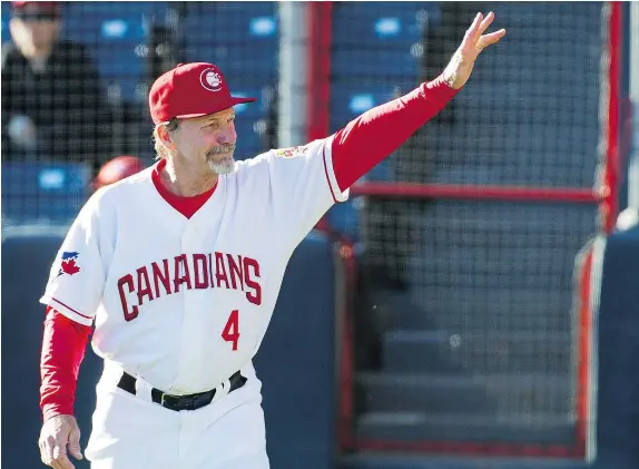  ?? GERRY KAHRMANN /PNG FILES ?? Vancouver Canadians manager Rich Miller led the team to the single-A title earlier this month.