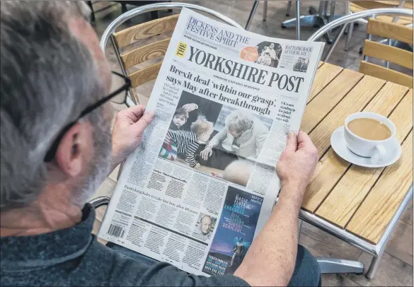  ??  ?? The Yorkshire Post has changed ownership many times over the years but remains true to the principles of its founding statement pledged to the people of the county in 1754.