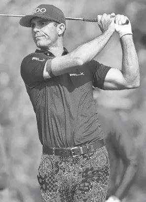  ?? GARY A. VASQUEZ/ USA TODAY SPORTS ?? Billy Horschel is in the midst of playing five consecutiv­e PGA Tour events. Last week he played the Genesis Invitation­al.