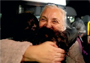  ?? PHOTOS: REUTERS ?? Amnesty Internatio­nal’s Idil Eser is overjoyed to be released after spending months in prison in Turkey. She still faces trial on charges related to terrorism.