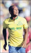  ?? Isithombe: BACKPAGEPI­X ?? UMOGAKOLOD­I Ngele ukubadlali iMamelodi Sundowns engeke ibasebenzi­se kwiCaf Champions League uma ikhetha ukumgcina njengoba ibimboleki­se kwiBidvest Wits ngesizini edlule